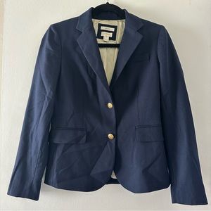 J.Crew Navy Blue Schoolboy Blazer Size 0